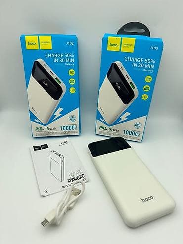 power bank hoco: Внешние аккумуляторы Hoco 10 000 мА·ч — компактные power bank’и с — 1