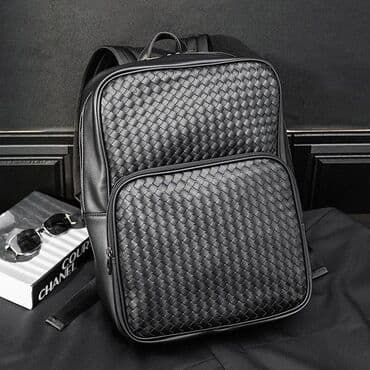 Рюкзак плетенка • Качество • Размер: 15 см • Материал: эко кожа