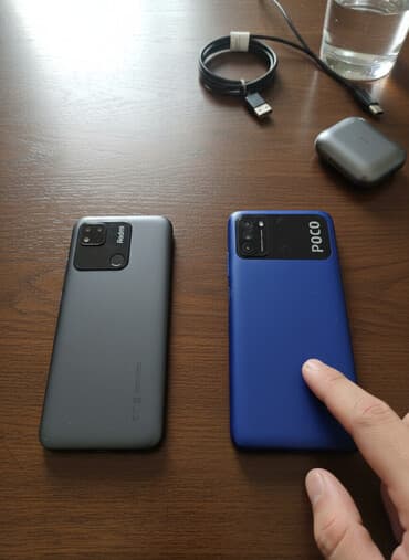 эпл ноутбук: Redmi, Redmi 10A, Колдонулган, 64 ГБ, түсү - Кара, 2 SIM — 1