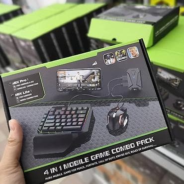 hyperx pulsefire haste: 🎮 Игровой комплект 4 в 1 для телефона (Клавиатура + Мышь + Адаптер + — 4