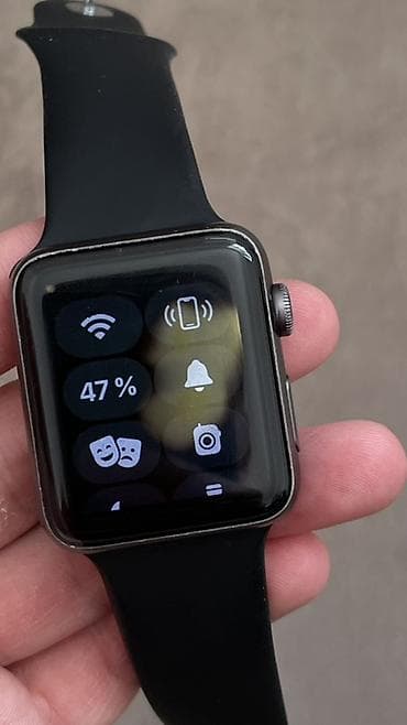 apple watch 11: Продаю Apple Watch 3 серия 42 ММ На экране есть пятно но работает без — 6