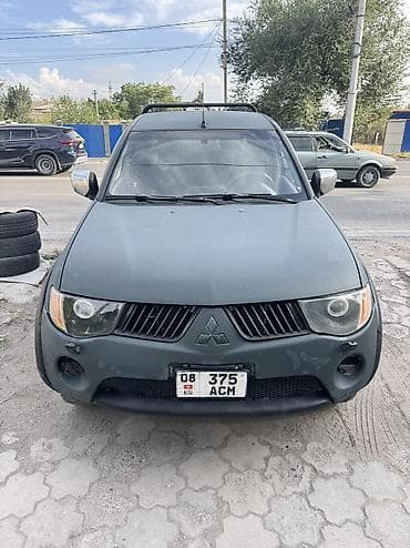 Унаа сатуу: Mitsubishi L200: 2007 г., 2.5 л, Кол менен иштөөчү, Дизель, Пикап — 9