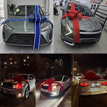 майрам: Большие праздничные банты для автомобилей - Яркие красные банты для — 1