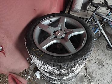 Диски R 18 AMG, Комплект, отверстий - 5, Б/у