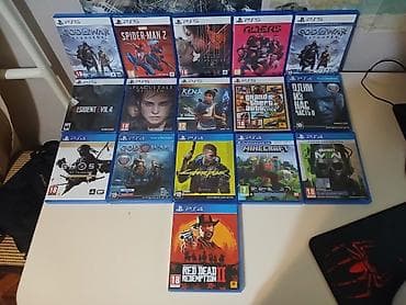 Игры PS5/PS4: - Death Stranding 2 — 3800 - Spider‑Man 2 — 2200 - The
