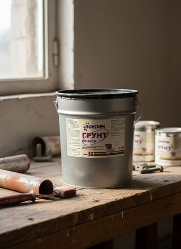 Грунтовка «Понтрек» ГФ-021М – антикоррозийный состав для обработки
