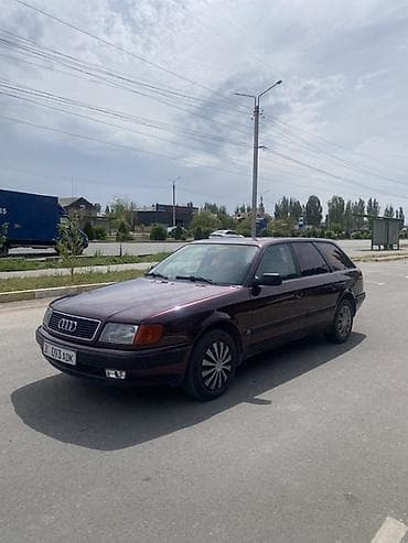 Унаа сатуу: Audi 100: 1993 г., 2 л, Кол менен иштөөчү, Бензин, Универсал — 2