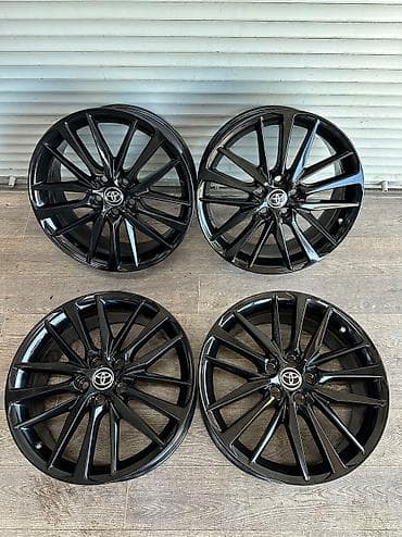 tayota funcargo: Литые Диски R 19 Toyota, Комплект, отверстий - 5, Б/у — 4