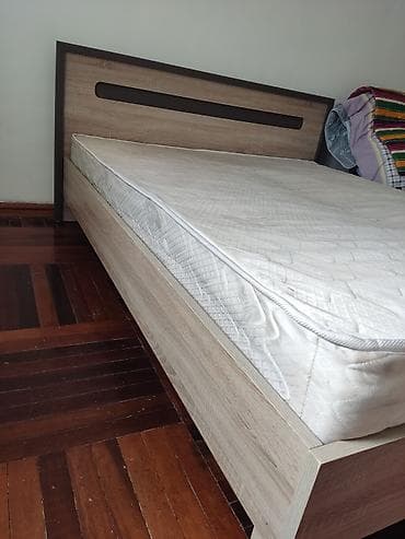 Ремонт и строительство: Двуспальная кровать с ортопедическим основанием - Размер спального — 3