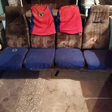 srv 3: Автобусное сиденье, Ткань, текстиль, Mercedes-Benz Б/у, Аналог — 3