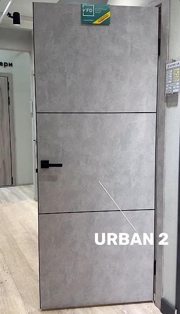 разделитель: Межкомнатная дверь URBAN 2 - Современный дизайн в стиле лофт — 1