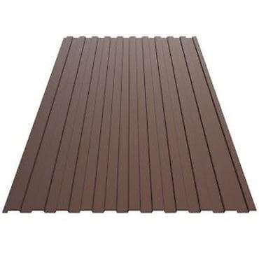 купить бу профнастил: Профнастил металлический, коричневый - Тип профиля — 1