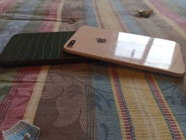 продать iphone 8: IPhone 8 Plus, Б/у, 256 ГБ, Золотой, Чехол, 77 % — 1