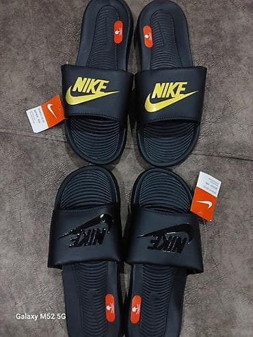 Сандалдар жана шлепкалар: Эркектердин сандалийи, 43, 44, Nike, Жаңы, түсү - Кара, Өзү алып кетүү — 5