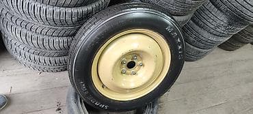 Колеса в сборе 165 / 80 / R 18, Всесезонная, Б/у, Запаска, Легковые, Железные, отверстий - 5