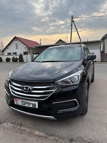 hunda: Hyundai Santa Fe: 2017 г., 2.5 л, Автомат, Бензин, Кроссовер — 1