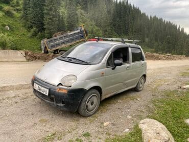продаю или меняю на дом: Daewoo Matiz, 5‑дверный хэтчбек, серебристый цвет. Основные — 2