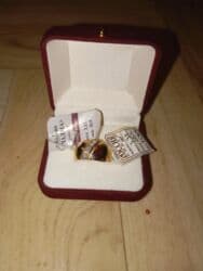 свадебные платья для покрытых: Кольцо, Проба 585, Женские, Фианит, Новый — 1