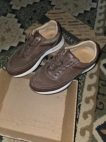 Босоножки, сандалии, шлепанцы: Мужские кроссовки/кеды повседневные. - Цвет: коричневый (комбинация — 2