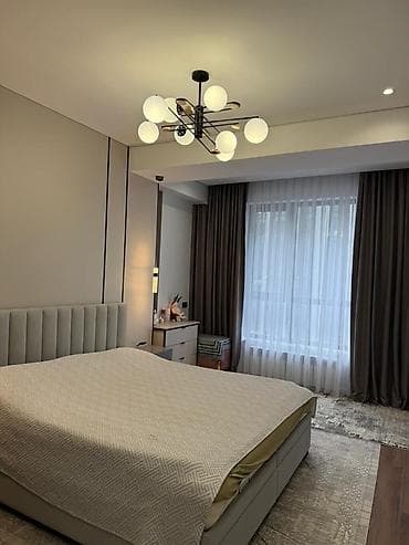 Недвижимость: 3 комнаты, 108 м², Асанбай мкр Элитка, 7 этаж, Дизайнерский ремонт — 9