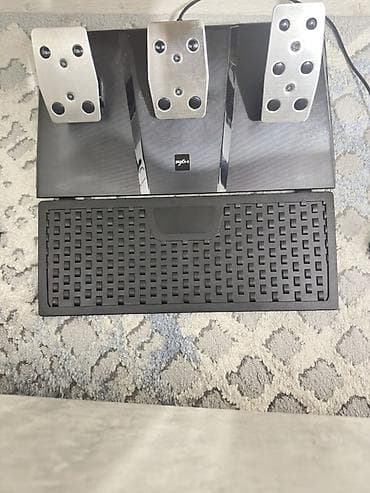 ps2 hdd: Игровой гоночный комплект PXN: руль, педали и механическая H‑образная — 4