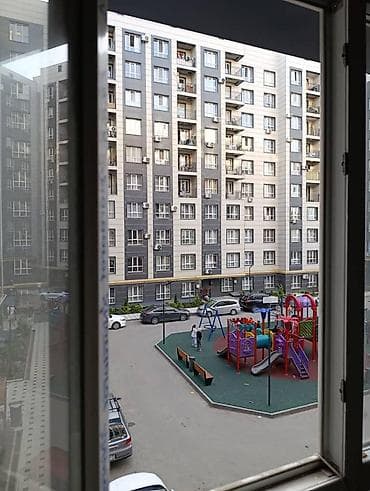 3: 2 комнаты, 60 м², Пишпек Элитка, 3 этаж, ПСО (под самоотделку) — 1