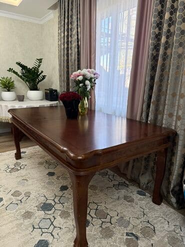 с связи с переездом: Продается деревянный стол . Размер 1,20 на 2,50 метра. - Материал — 3
