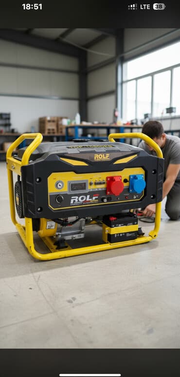 Генератор ROLF TOP- 10000ES с выходной мощностью 8.5 кВт