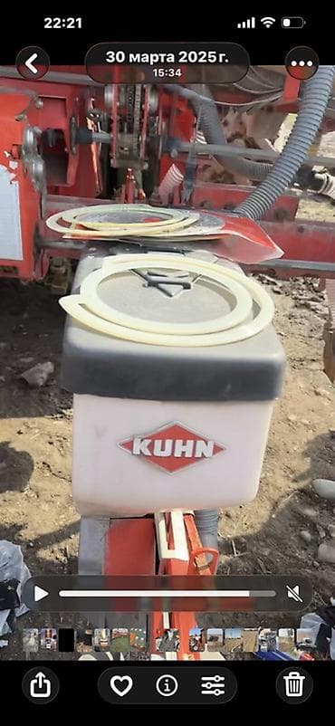 прес ош: Сеялка точного высева KUHN Planter 3M - Количество рядков: 8 - — 1