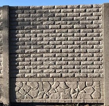 Лак жана боёк материалдары: Декоративные железобетонные евро-ограждения (секции + столбы) - — 3