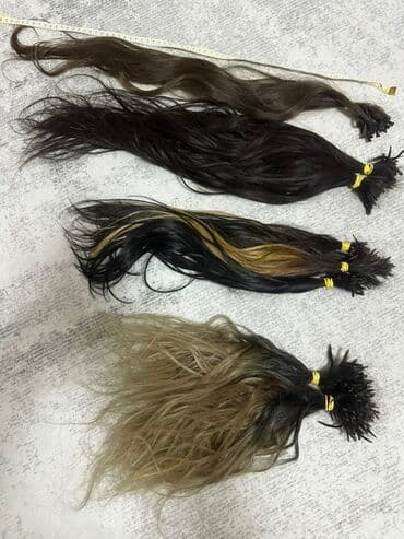 оформление корзины на кудалык: Набор для наращивания волос, состоящий из нескольких прядей разных — 1