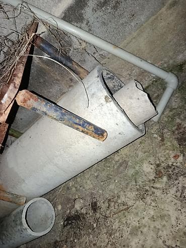 металл толстый: Асбестоцементные трубы - Материал: асбестоцемент (серые). - Диаметр — 1