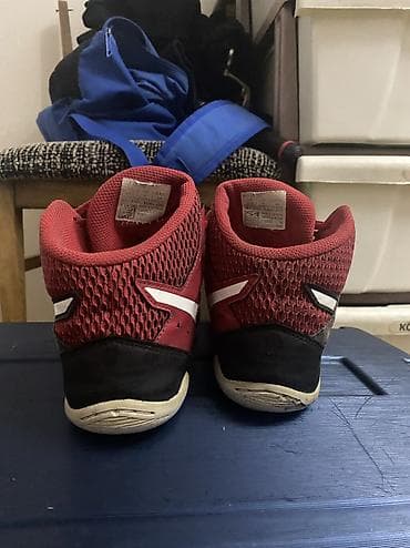асикс красный: Мужские кроссовки, 36.5, Asics, Б/у, цвет - Красный, Самовывоз, Платная доставка — 2