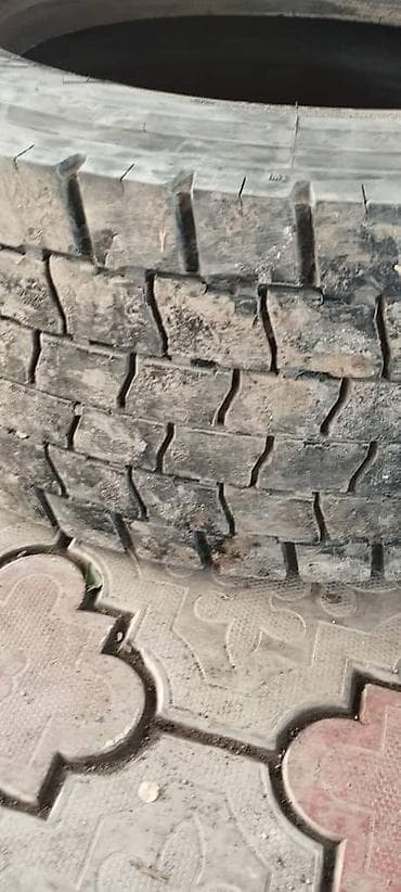 Транспорт: Грузовая шина с агрессивным всесезонным протектором 315/60/22.5 — 1