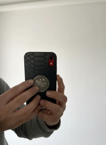 IPhone Xr, Б/у, 128 ГБ, Красный, Чехол, 77 %