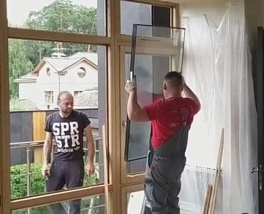 ремонт пластиковых дверей бишкек: Замена стёкла. Замена резины. Устранение продувание . Ремонт окон — 7