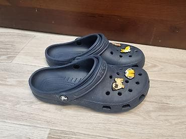 Босоножки, сандалии, шлепанцы: Мужские сандалии, 39, 40, Crocs, Б/у, цвет - Синий, Самовывоз — 1