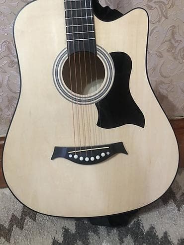 продаю погоны: Акустическая гитара Dreadnought с вырезом (cutaway) + комплект — 2
