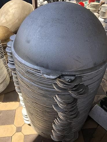 Производство строительных материалов: Чугунные казаны полусферической формы - Материал: толстостенный — 4