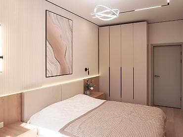 Квартиры: 2 комнаты, 49 м², Элитка, 3 этаж, Дизайнерский ремонт — 3