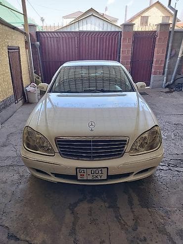 ml 163: Mercedes-Benz S-Class: 2003 г., 3.7 л, Автомат, Бензин, Седан — 4