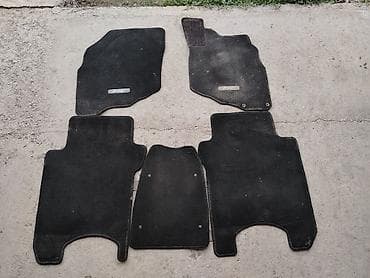 Родные Ворсовые Полики Для салона Honda, цвет - Черный