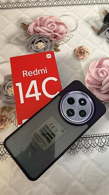 шелуха телефон номер: Смартфон Redmi 14C Dreamy Purple - Память: 8 ГБ RAM, 256 ГБ ROM - — 1