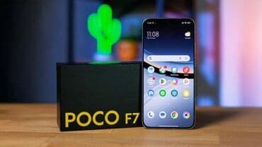 телефон поко 5: Poco F7, Б/у, 512 ГБ, цвет - Черный, 2 SIM — 1