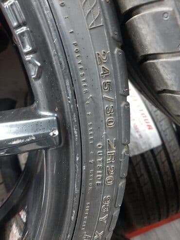 шина 15 ош: Колеса в сборе 245 / 30 / R 20, Лето, Б/у, Комплект, Легковые, Литые, отверстий - 5 — 3