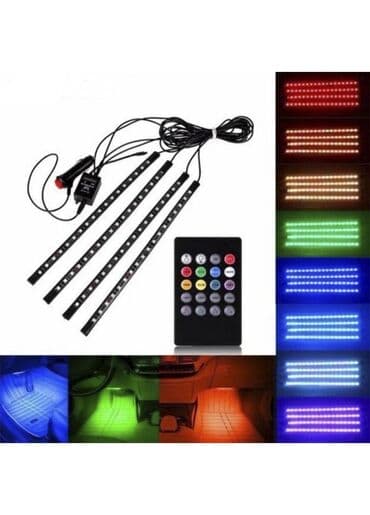 света диот: Яркая подсветка ног в салоне автомобиля непременно украсит его — 1