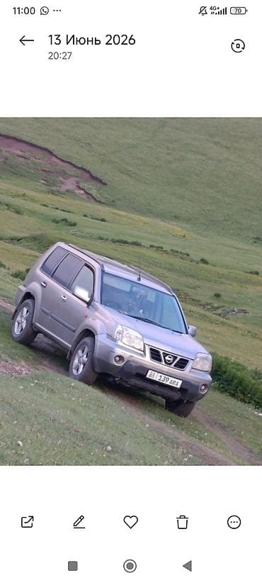 х трейл: Nissan X-Trail: 2002 г., 2 л, Механика, Бензин, Кроссовер — 2