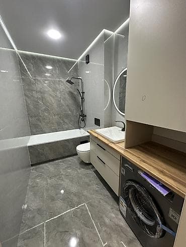 binar: 2 комнаты, 66 м², Кок-Жар мкр Элитка, 12 этаж — 2