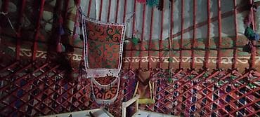 Сдается по суточно традиционная юрта с национальным интерьером. - — 1