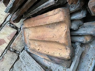 Профнастил: Продаётся черепица от старого дома. В количестве много штук (точное — 2